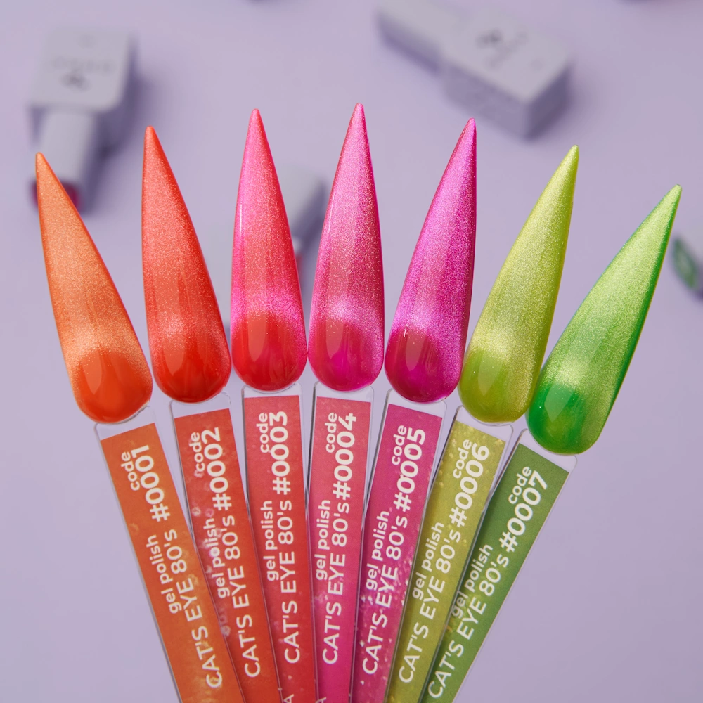 DNKa Gel Polish CAT`S EYE #0007 80`s